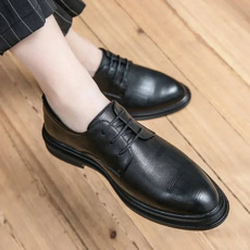 

Men's Elevator Platform Men's Moccasins Luxury Dress Wedding Shoes