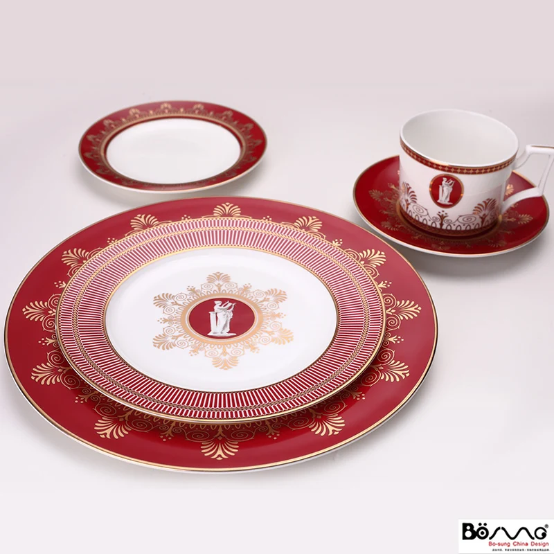 

Europanpr pratos de jantar prato de osso china prato de sopa de cerâmica restaurante hotel ocidental bife decoração de casa