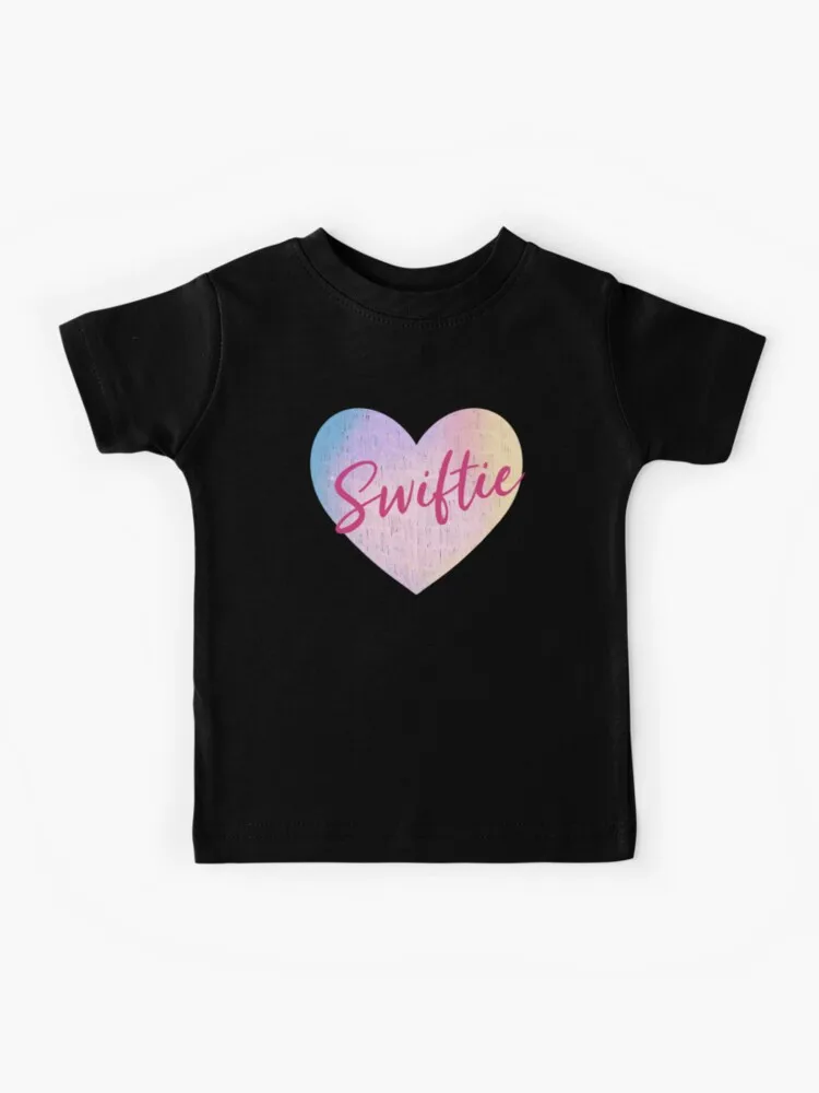 Swiftie Lover Kid Boy Girl T-shirt Cotton Short Sleeve Top Summer Tee Fashion Cartoon Cute Teenager Clothes Child Fans Essential 2