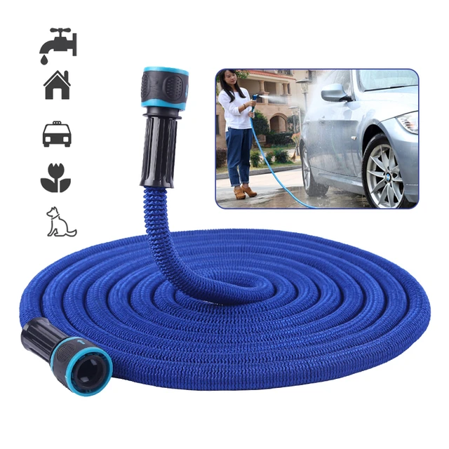 25FT-100FT Garden Watering Hose Quick Connector Expandable Hose