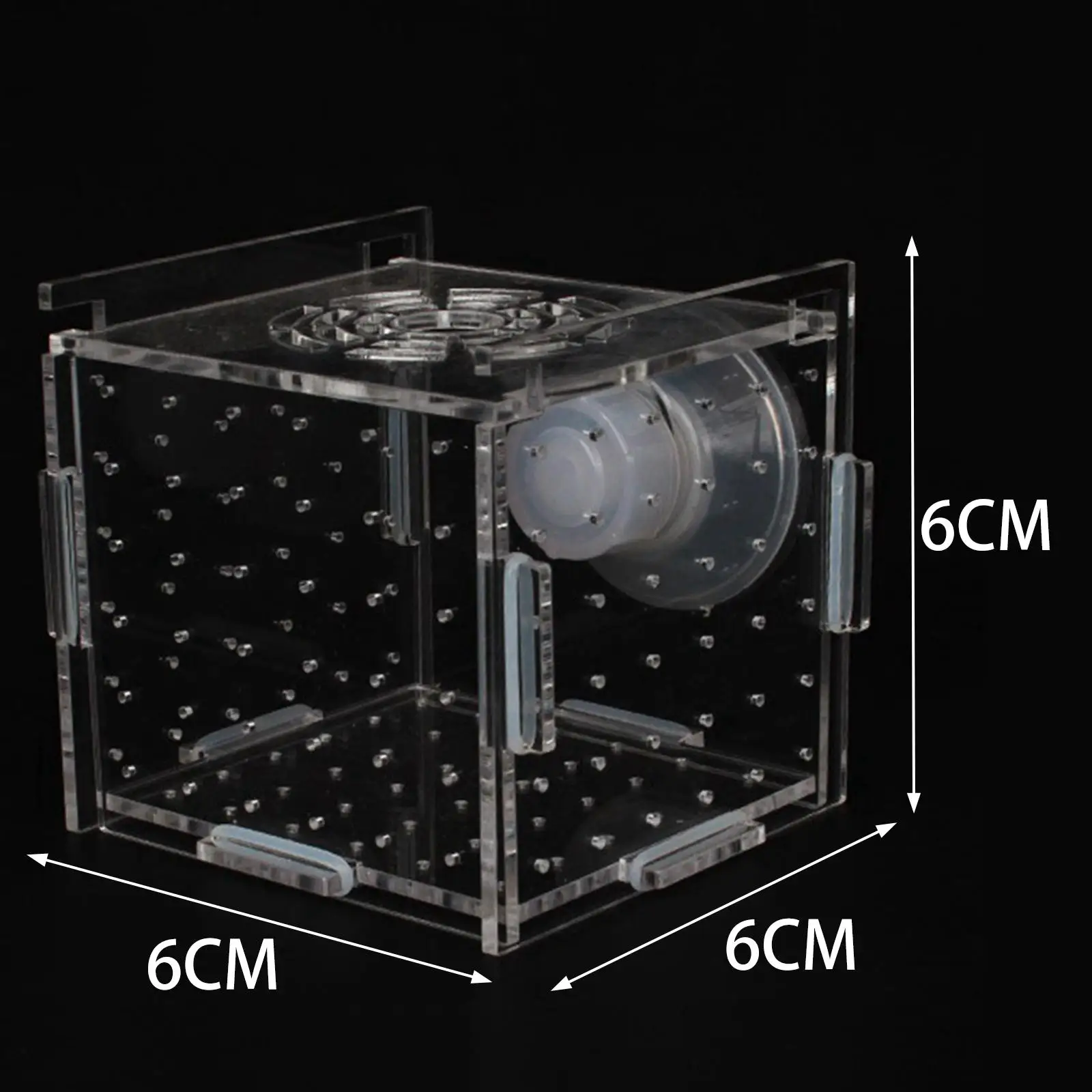 Aquarium Fish Breeder Box Aquarium Accessory Transparent Fish Isolation Breeding Box for Guppy Newborn Fry Small Prawn fish breeding box
