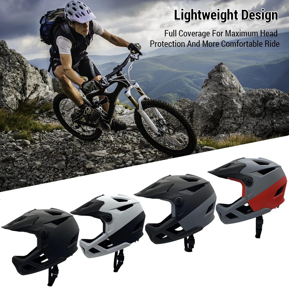 Casque Intégral VTT CAIRBULL – Descente, Enduro – PC+EPS – 750g – Pic Amovible – Unisexe
