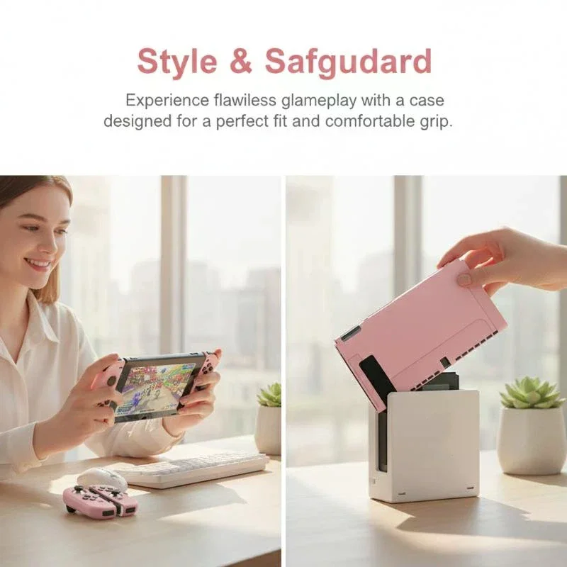 Durable Protective Shell for Enhanced Switch OLED Gaming Experience