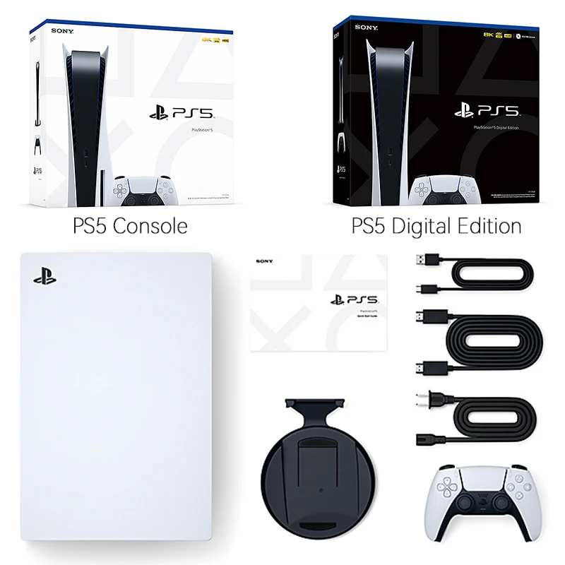 Sony-PS5デジタルエディションコンソール,ウルトラ高速,ssd 