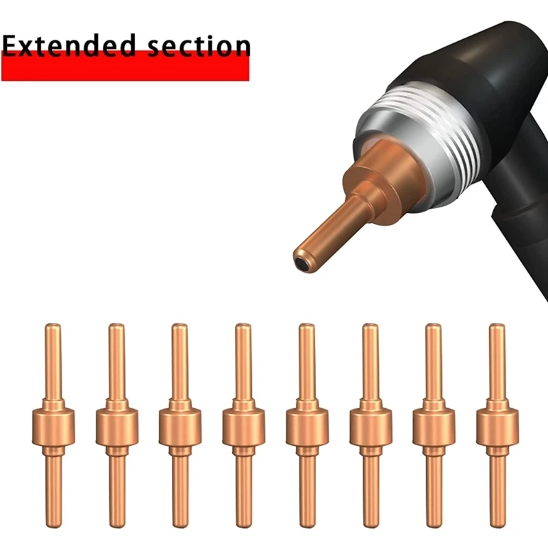 

Extended Long Tip Electrodes and Long Nozzles Electrodes Nozzles Welding Tools for Cutting Welder Efficient Performance 40JE