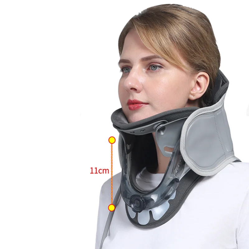 

TJ-NM011 2023 New Upgrade neck brace Adjustable Spinal Decompression Inflatable Cervical Traction Device