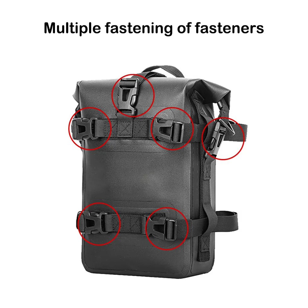 

Motorcycle Bumper Seat Side Bar Bag for Luggage Travel Backpack Accessories