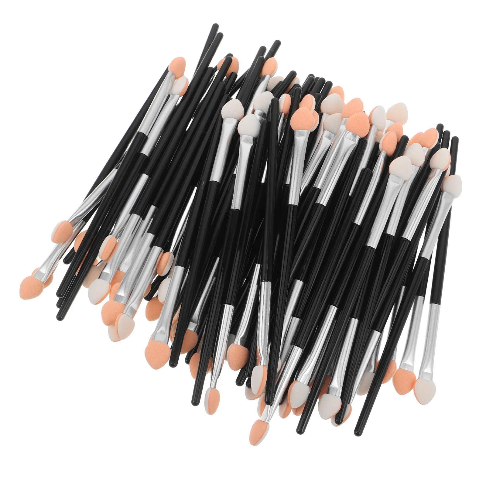 100Pcs 스폰지 페인트 브러쉬 작은 미세 팁 블렌딩 어플리케이터 아크릴 페인트 공예 카드 만들기를 위한 미니 스폰지 브러쉬
