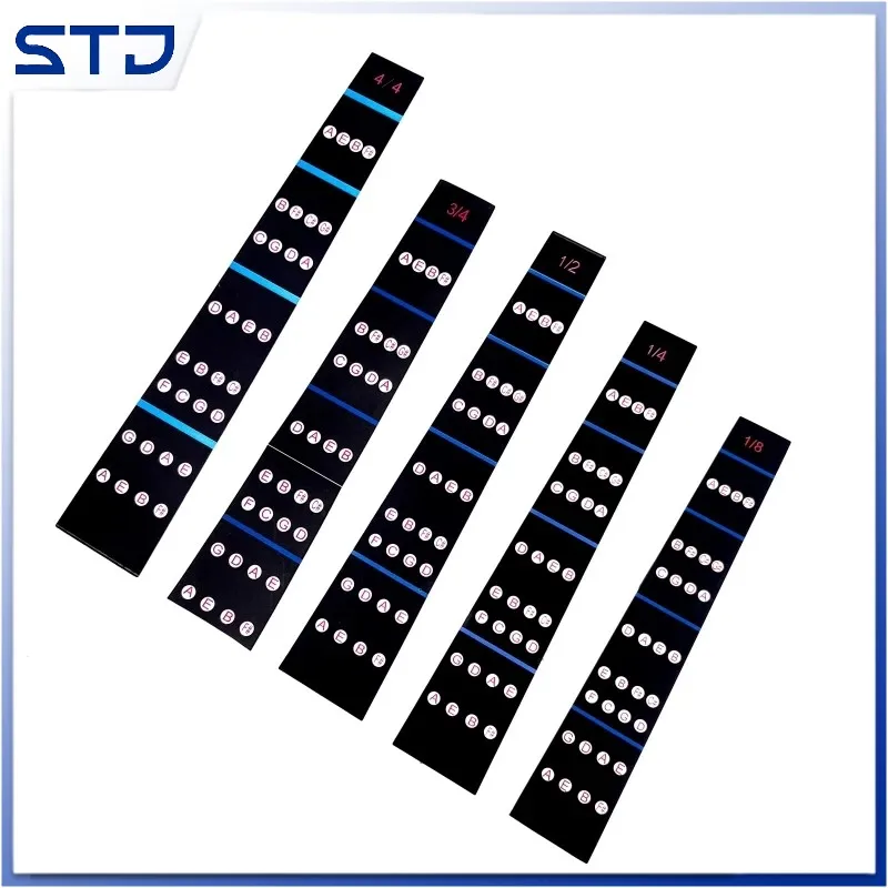 3pcs violin Beginners Fretboard for 4/4 3/4 1/2 1/4 1/8 Violin Fingerboard Marker Sticker violin Indicator Position parts