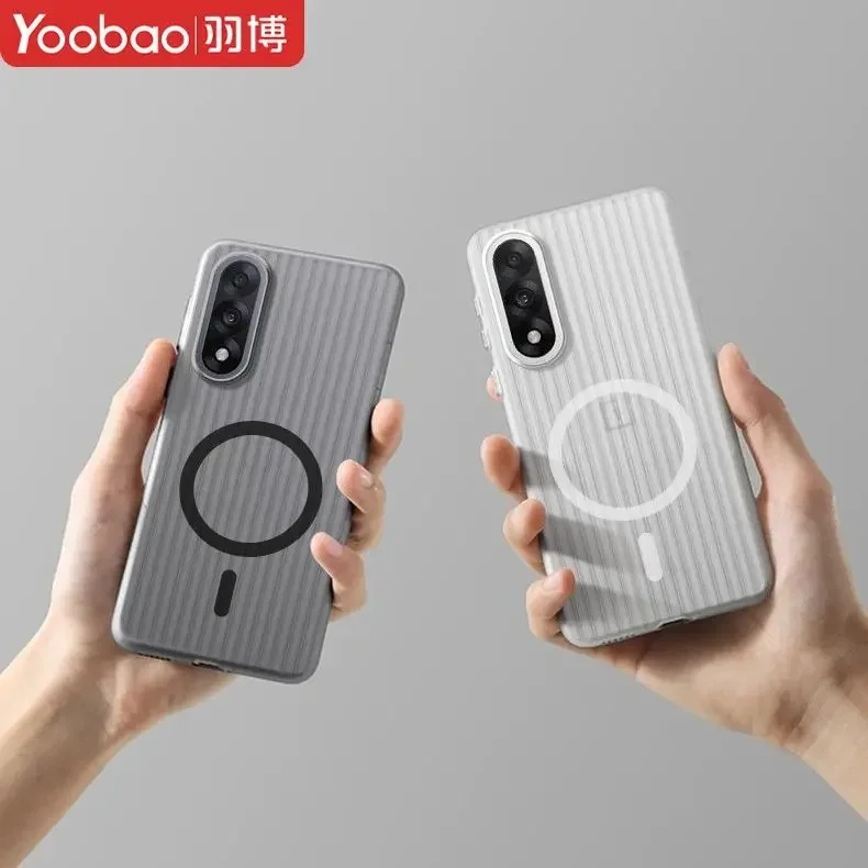 OnePlus Nord 5 Premium Magnetic Anti-Drop Case - Simple Ice Mist Design