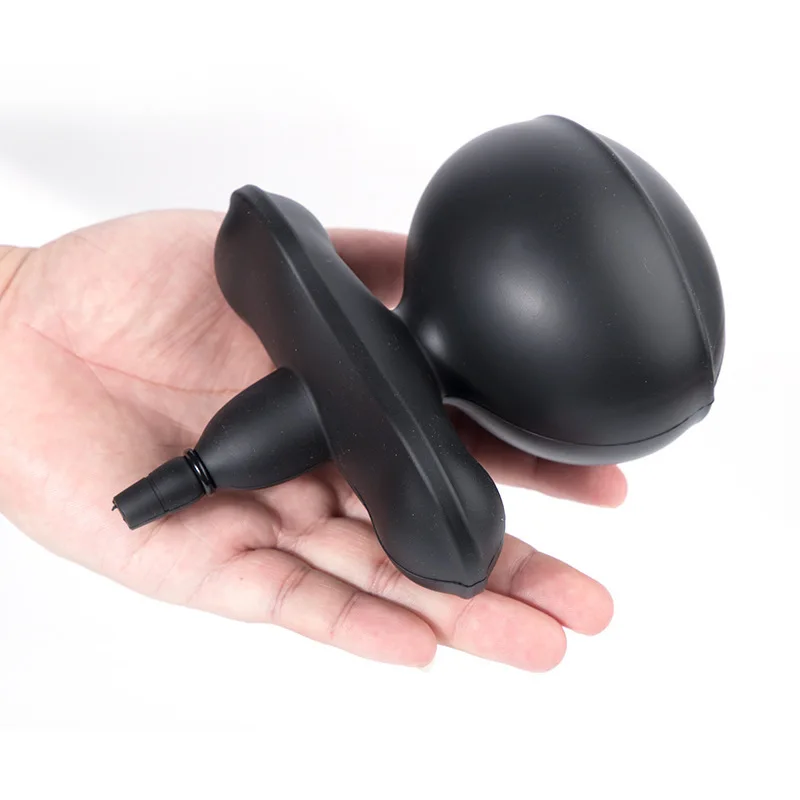 Sex Toys Silicone Mouth Gag BDSM Ball Accessory Inflatable with Pump