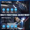 AZZUNO 200A MIG Welder,110V/220V Dual Voltage multiprocess welder,Gas Gasless MIG Welding Machine,4 in 1 Flux MIG/Solid Wire 3