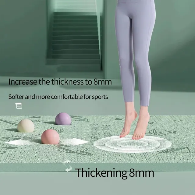 초대형 사이즈 TPE 요가 매트