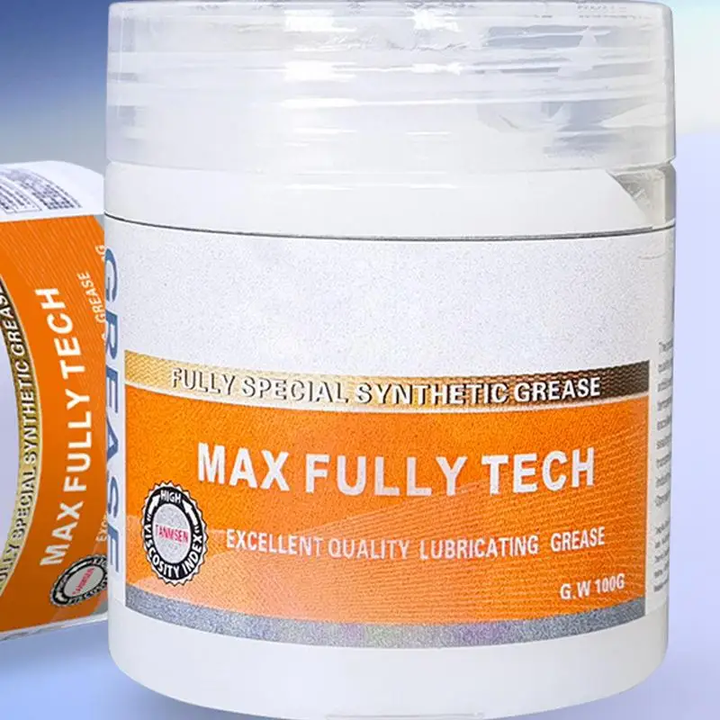 100g Synthetic Car Door Grease Anti Seize Multi Purpose Grease Wheel Bearing Sunroof Track Lubricating for Hinges Slides