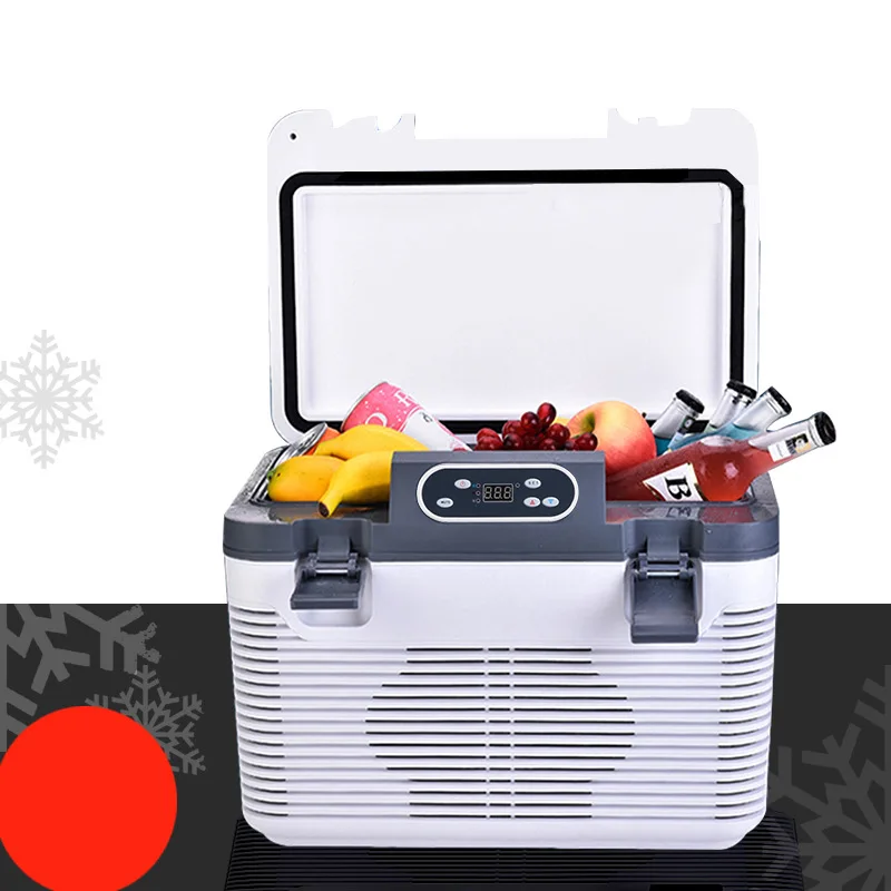 

19L Outdoor Car Refrigerator Portable Mini Refrigerator Refrigerated and Insulated Box for Both Car and Home Use