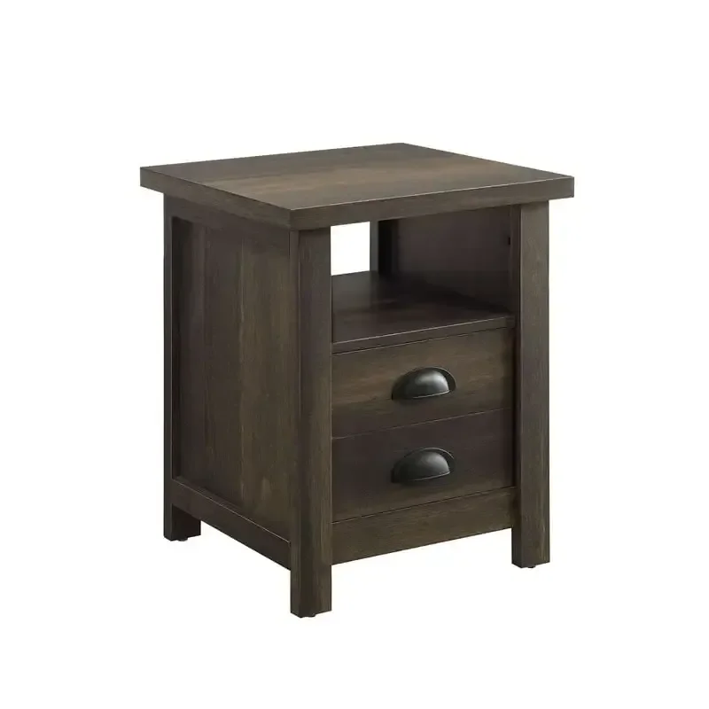 

Granary Modern Farmhouse End Table, Brown