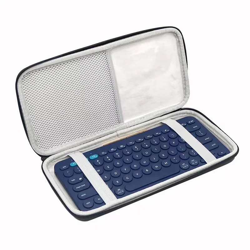 mini ultra-fino teclado proteção caixa de armazenamento