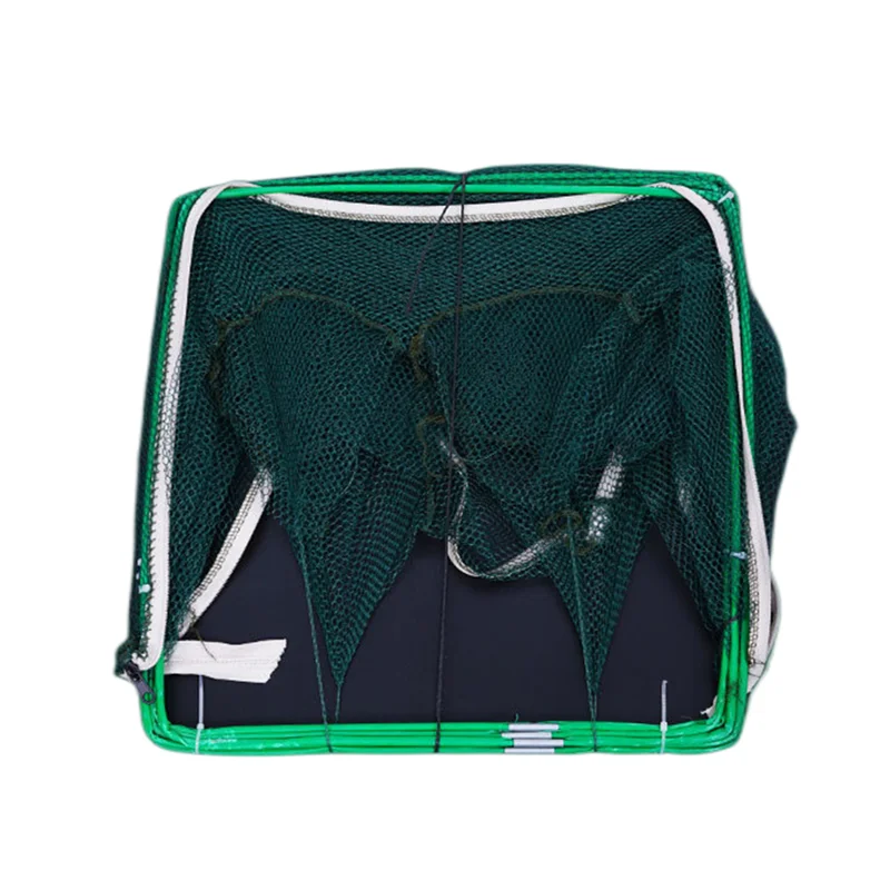 Fishing Traps 6/8/10 Holes Mesh Portable Folding Crayfish Catcher Casting Fish Crab Crayfish Shrimp Smelt Eels Traps