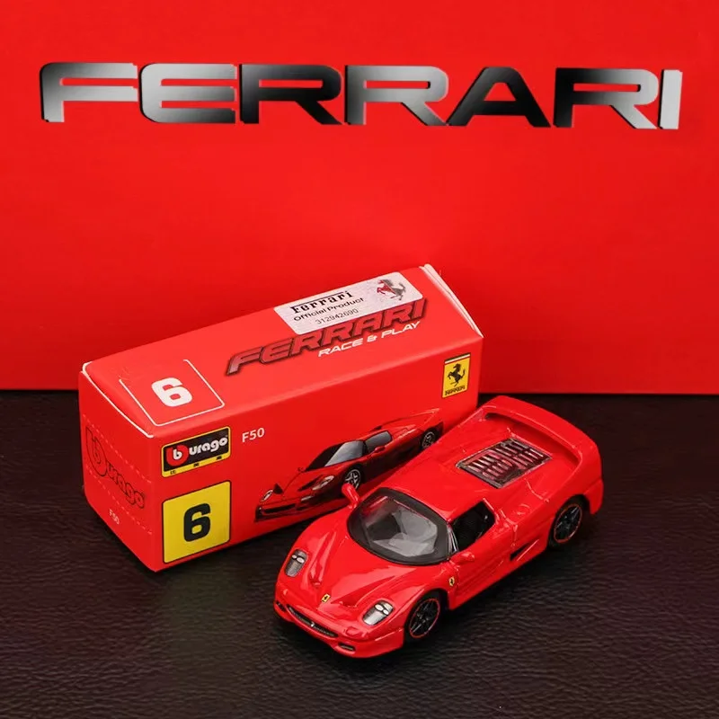 Bbugo1:64 페라리 시리즈 LAFerrari 모델 소형 컬렉션 자동차 합금 모델 장난감 선물 장면 장식 클래식하고 절묘한