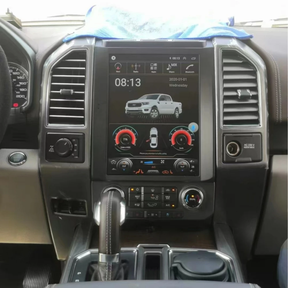 

256G Android 13 Car Radio For Ford F150 2016 2017 2018 2019 2020 2021 Automotive Multimedia Vertical Screen Carplay DSP GPS Nav
