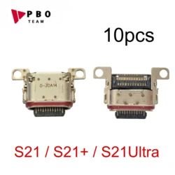 10 - Pack USB Charger Charging Port Connectors for Samsung Galaxy Series (S21 S21P S21U)