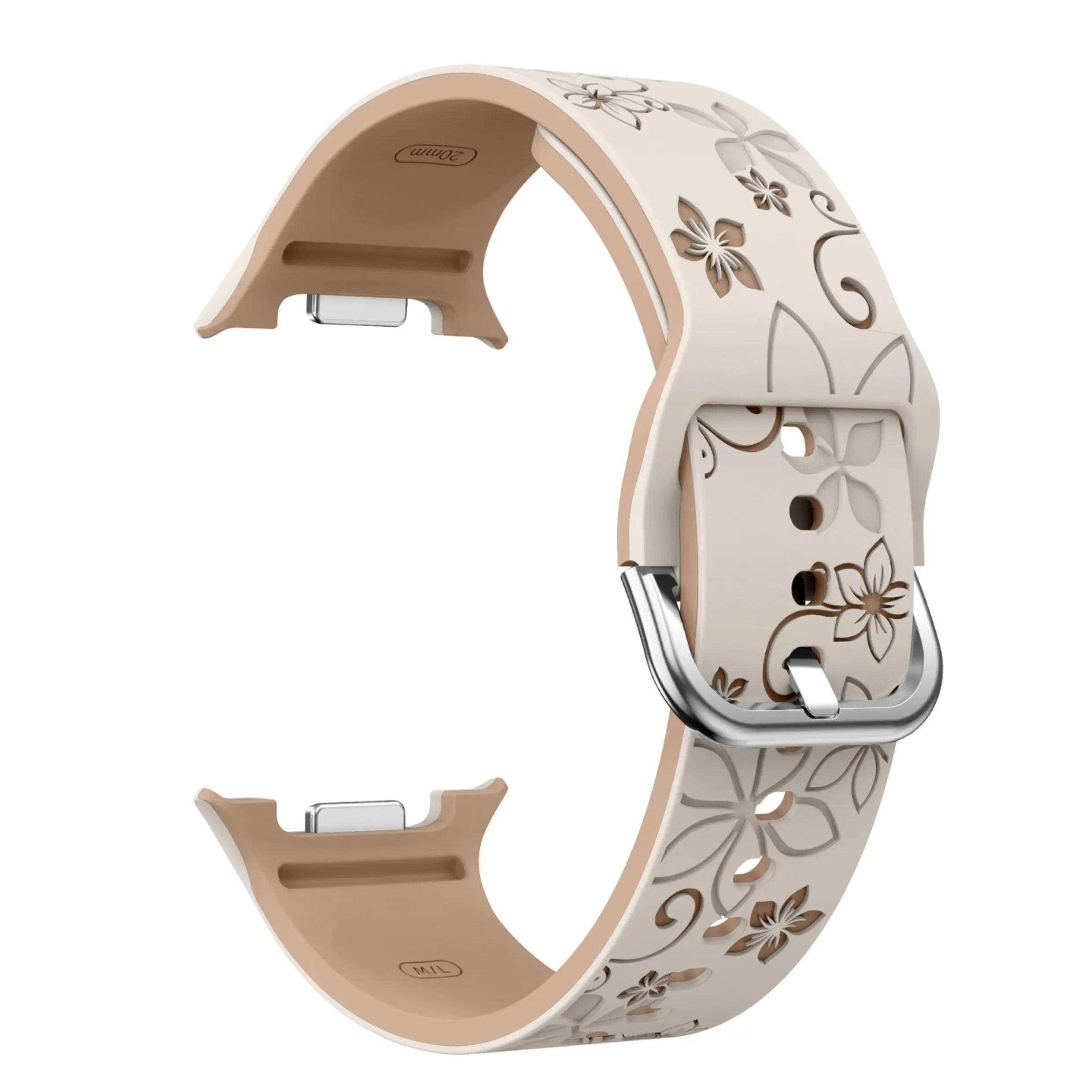 Engraved Silicone Band for Galaxy Watch - No Gaps Strap