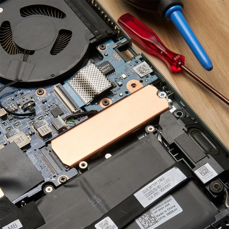 SteamDeck 게임 2242 2280 SSD 구리 라디에이터 패드, M2 2230 SSD 방열판, M2 NVMe TN30 TN42 TN80 하드 디스크 방열판