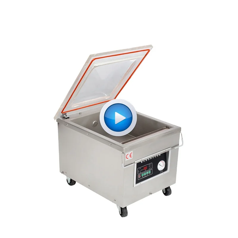 

Bespacker DZ-350 Large chamber room plastic bag food fish vacuum nitrogen sealer packing machine