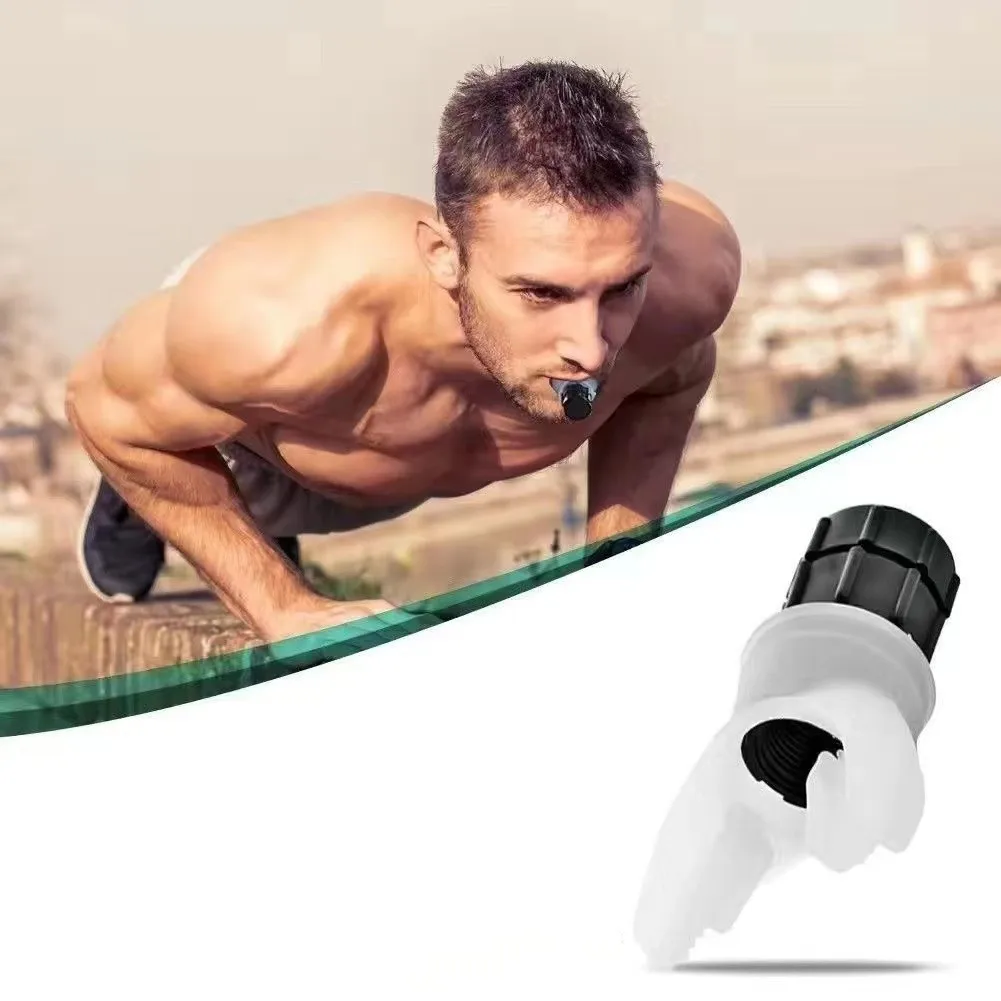 1/2pcs Breathing Trainer Exercise Lung Face Mouthpiece Respirator Fitness Equipment For Household Healthy Care Accessories breathing exerciser breathing trainer