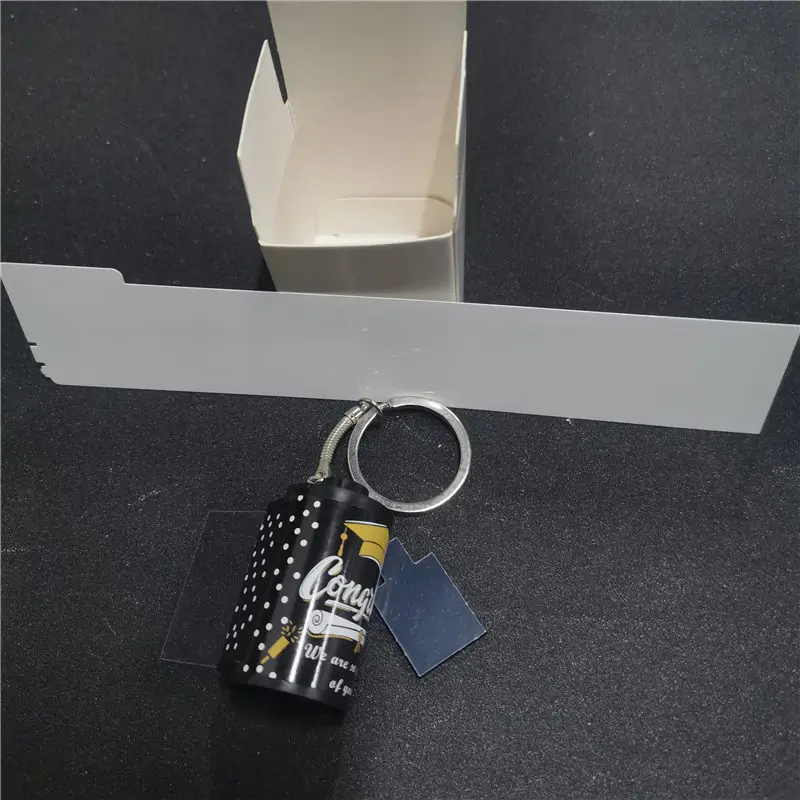 sublimation blank new photo  keychains key ring  heat transfer printing blank diy materials 10pcs/lot