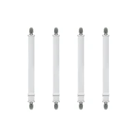 Bretelles de drap de lit réglables, sangles de support de drap de lit, attaches de drap, pinces de drap de lit robustes pour matelas 30-55cm 2