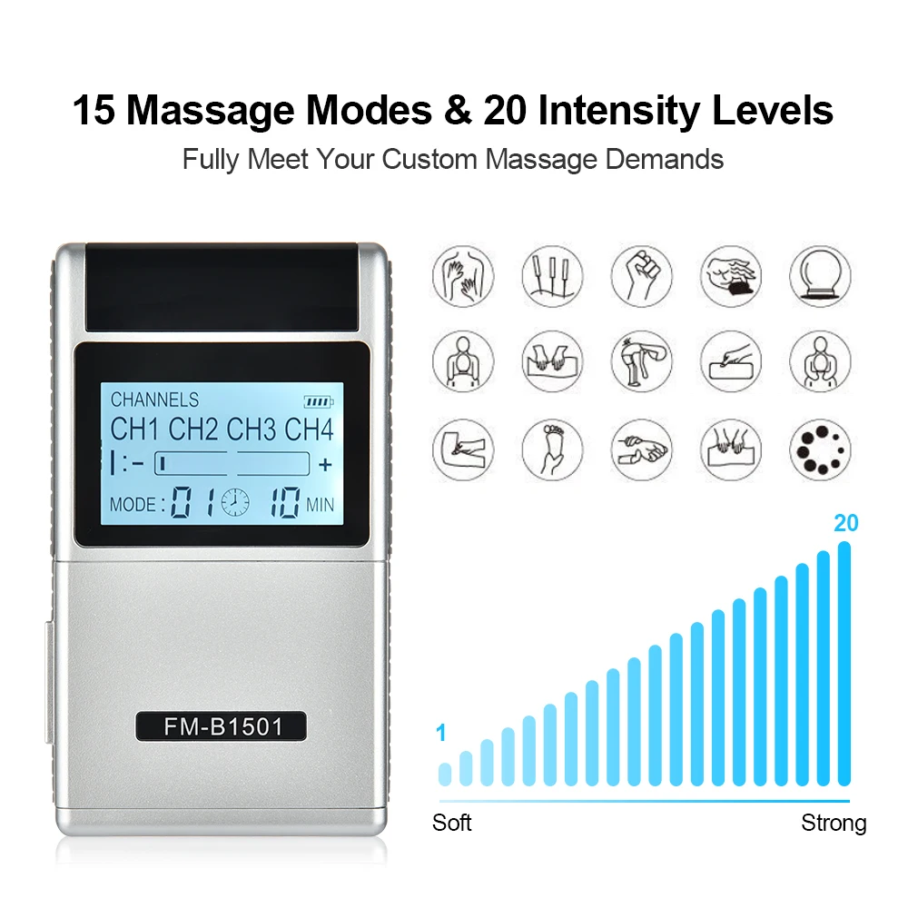 Buy Wholesale China Tens Units Digital Therapy Machine Tens 7000 Tens Unit  Massager For Relieve Pain Tens Machine & Tens Units at USD 10