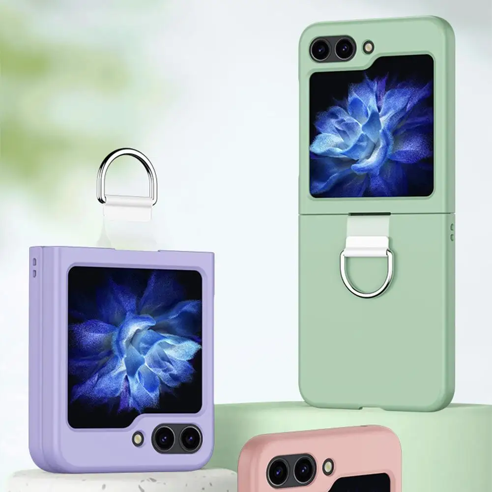 Custodia Trasparente Per Samsung Galaxy Z Flip 5 Flip5 Cover Di Lusso Per Samsung Z Flip 5 Zflip5 Custodia Sottile Trasparente Galaxy Z Flip5 A7X1