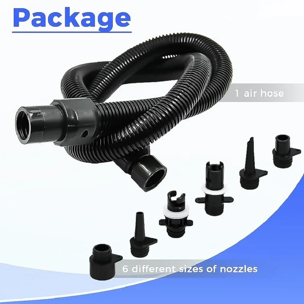 2PCS Adattatore Per Pompa Sup Per Gommone Con Adattatore Per Valvola