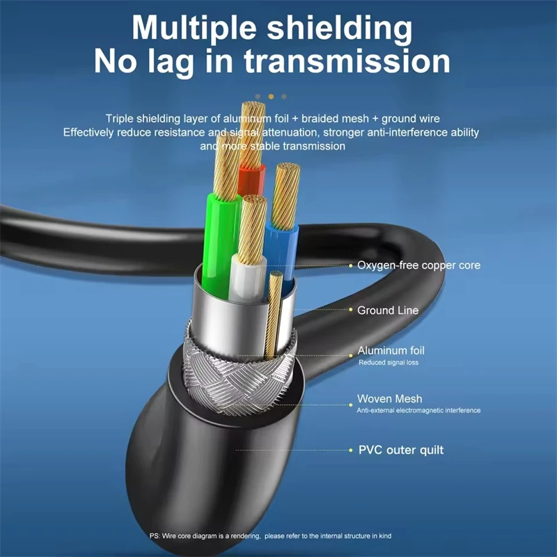 High-Speed USB to USB B 2.0 Printer and Scanner Cable