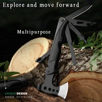 Outdoor camping tactical multifunctional portable folding extended handle life-saving tool high-quality axe 1