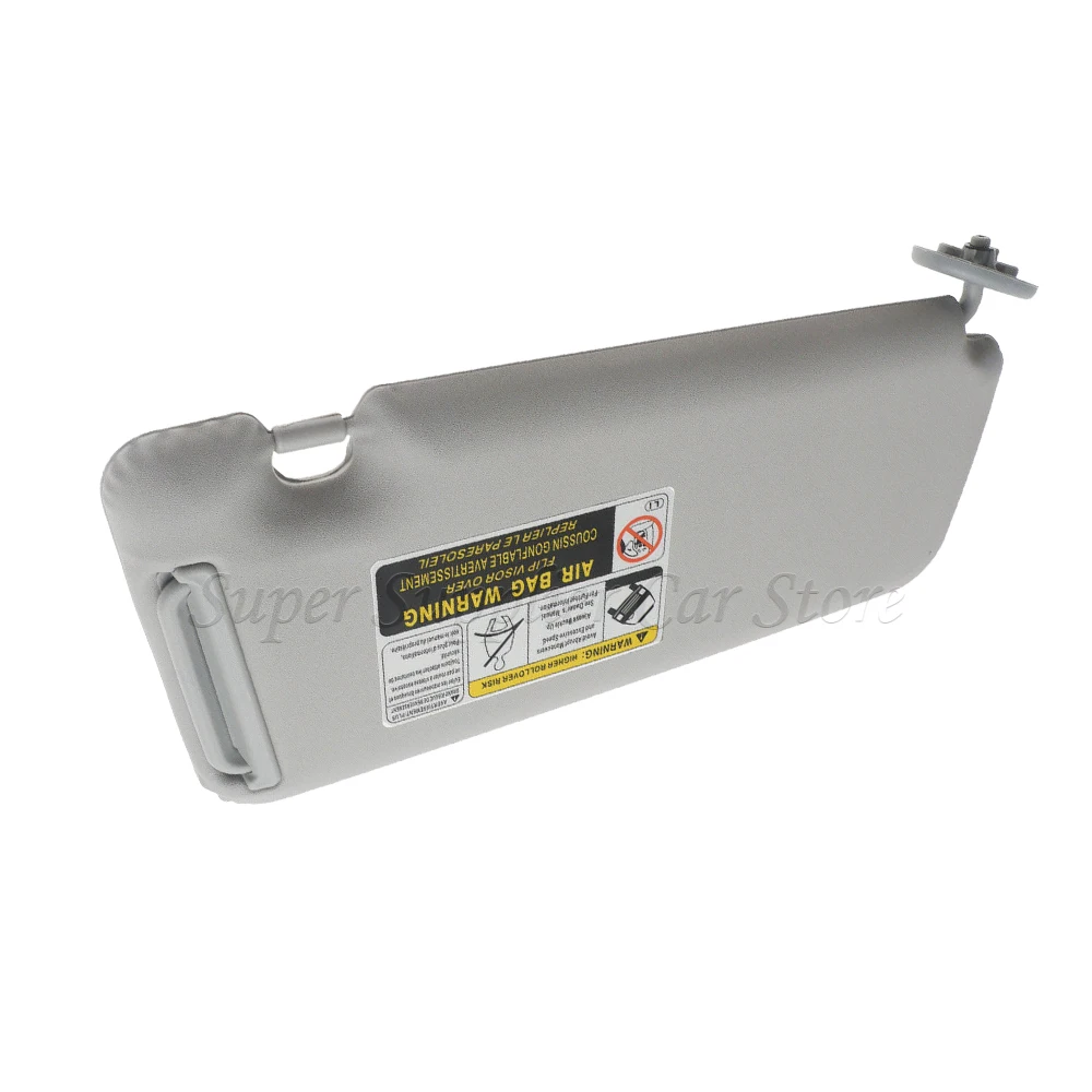 GENUINE OEM TOYOTA 12-15 TACOMA DRIVER GRAY SUN VISOR W/O MIRROR 74320 - Foto 2