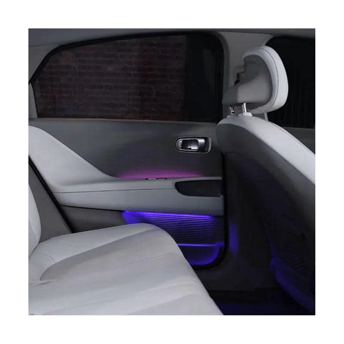 

Подъемная панель окна, крышка заднего ряда, левое и правое окно, кнопка переключения, наклейка, отделка для Hyundai IONIQ 6 2022 2023 + A