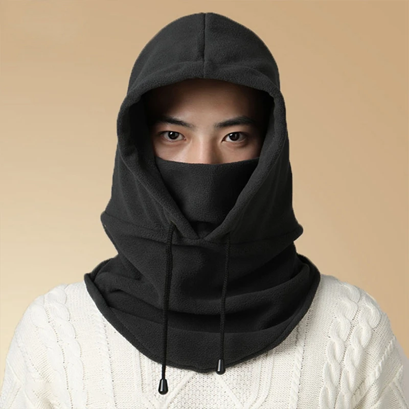 Winter Thermal Neck Warmer Fleece Balaclava Scarf