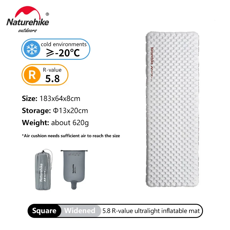 Naturehike-軽量の超軽量インフレータブルキャンプマット,高値の
