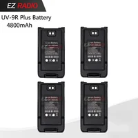 Baofeng-Waterproof Walkie Talkie Battery UV-9R Plus 1800mAh Two Way Ham Radio Accessories UV 9R Pro T57 Batteries 2