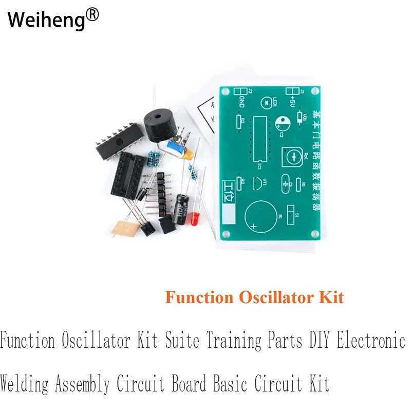 

Function Oscillator Kit Suite Training Parts DIY Electronic Welding Assembly Circuit Board Basic Circuit Kit