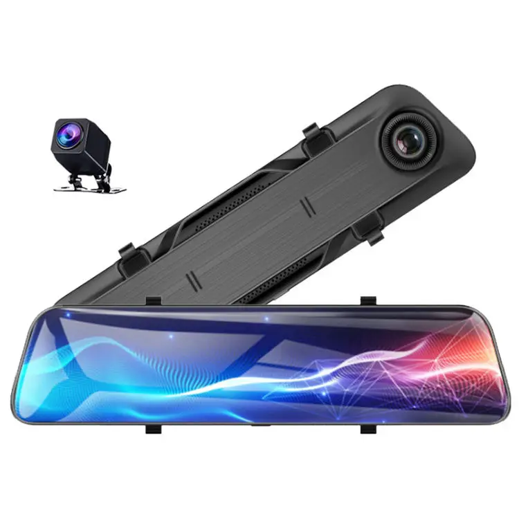 

12 Inch Touch Screen Dash CAM 170 Degree Dual Lens Car Dvr Dashcam Loop Recording 1080P Black Box