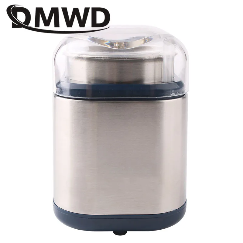 

110V/220V Electric Coffee Grinder Herbs Grain Crusher Burr Mill Nuts Seeds Coffee Bean Grinding Machine Stainless Steel Blade