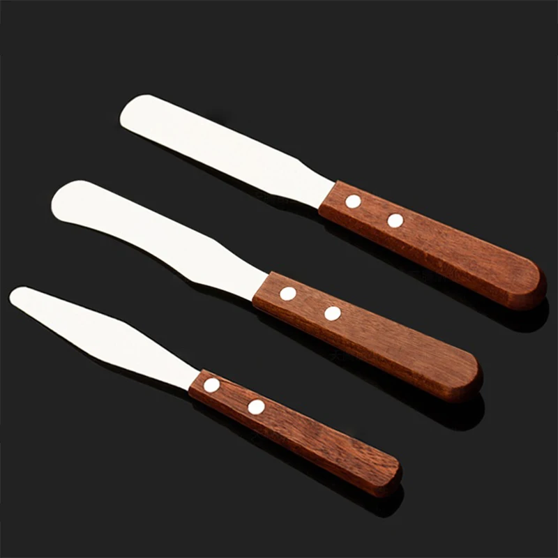 Waxing Spatula Stainless Steel Waxing Sticks Spatulas For DepilationShaving And Hair Removal Applicator Easy Hold Epilator Wax 2