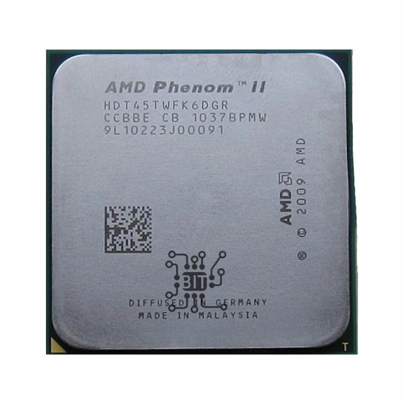 

AMD Phenom II X6 1045T 1045 2.7 GHz six-core CPU Processor HDT45TWFK6DGR Socket AM3