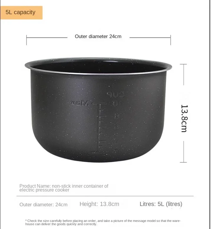 Description Picture 3 of itemMulti-cooker bowl 5 liters with Teflon coating, universal