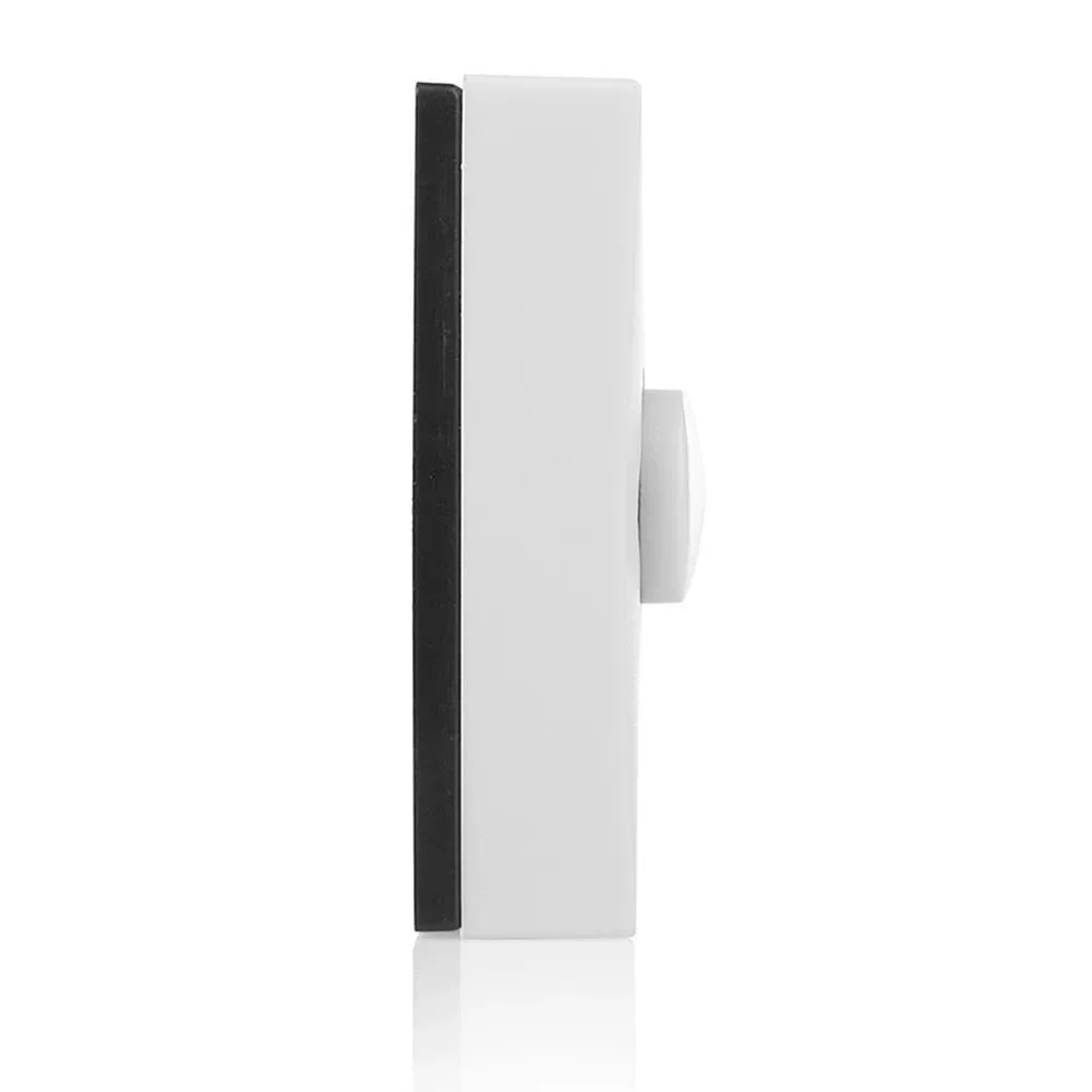Plastic Hard Wiring Press Button Chime Bell Home Furnishing Decoration 86MMX37MMX22MM