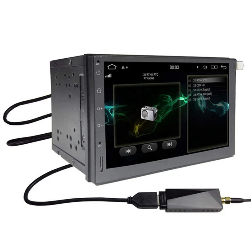 DAB 및 DAB + 안테나, USB 어댑터 포함, 범용 안드로이드 자동차 라디오, GPS 스테레오 리시버, DAB + 신호 헤드 유닛 플레이어