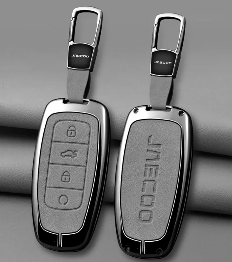 Auto-Fernschlüsselabdeckung aus Zinklegierung, geeignet für Omoda JAECOO J7 J6 J7 J8 Phev 2025 2024 2023 Ruigu 9 Auto-Schlüsselanhänger-Zubehör – Detail 13